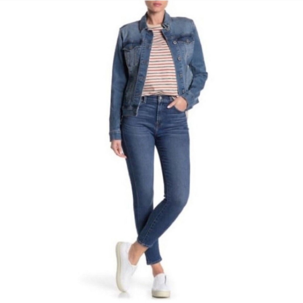 "7 For All Mankind" High Waist Ankle Guenevere Size 27 Jeans
